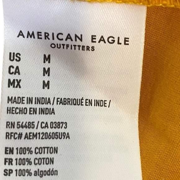 AMERICAN Eagle Puff Sleeve Floral Printed Dress - Picture 13 of 15